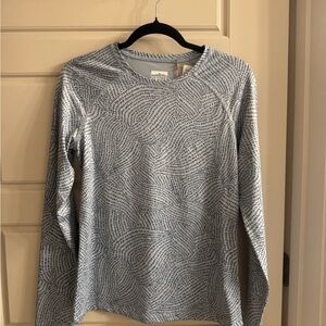 NWT Orvis Women's Blue Long Sleeve UV Top